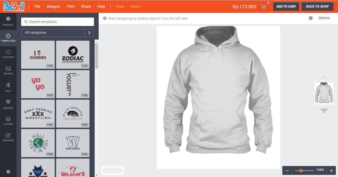desain hoodie online