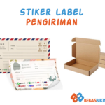 stiker label pengiriman