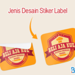 desain stiker label